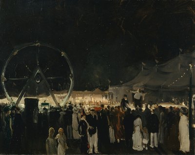 बिग टेंट के बाहर, 1912 द्वारा जॉर्ज वेस्ले बेलोज़