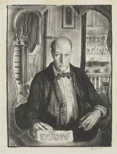 सेल्फ-पोर्ट्रेट, 1921 द्वारा जॉर्ज वेस्ले बेलोज़