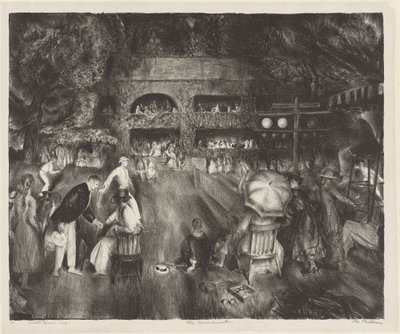 टूर्नामेंट, 1920। द्वारा जॉर्ज वेस्ले बेलोज़