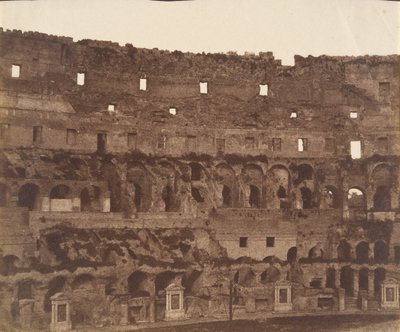 कोलोसियम, रोम, 1850 के दशक। द्वारा जॉर्ज विल्सन ब्रिजेस