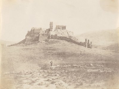 Pnyx और एक्रोपोलिस, सीए। 1848. द्वारा जॉर्ज विल्सन ब्रिजेस