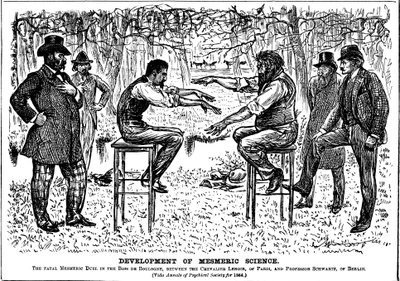 मेस्मेरिक साइंस का विकास, 1883 द्वारा जॉर्ज डू मौरियर