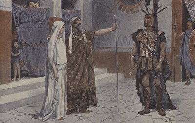 Briseis (रंग लिथो) द्वारा जॉर्जेस (बाद) रोशग्रोस