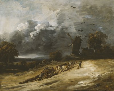 द स्टॉर्म, 1814-30 द्वारा माइकल को जार्ज करता है