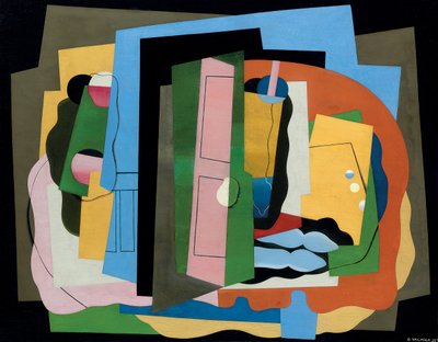 गुलाबी दरवाजा; द पिंक डोर, 1927 द्वारा Georges Valmier