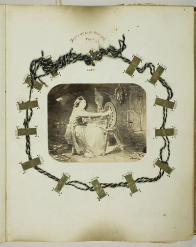 शीर्षकहीन [महिला कताई], 185568। द्वारा जॉर्जिना काउपर