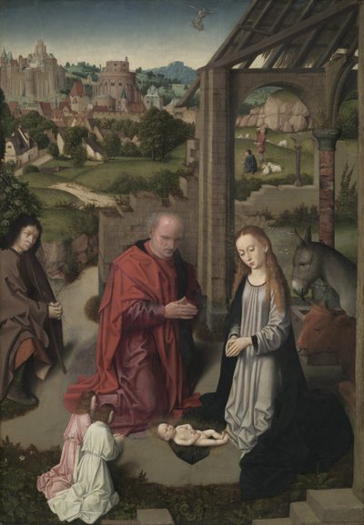 द नेटिविटी, c.1485-90 द्वारा जेरार्ड डेविड