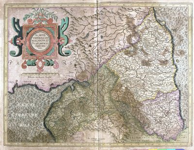 इंग्लैंड और स्कॉटलैंड (उत्कीर्णन) द्वारा जेरार्डस मर्केटर