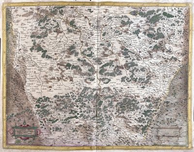 लोरेन, फ्रांस (उत्कीर्णन) द्वारा जेरार्डस मर्केटर