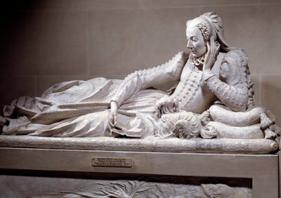 अंतिम संस्कार स्मारक: फ्रांस के चांसलर कार्डिनल रेने डी बिराग (1506-1583) की पत्नी जीन वेलेंटाइन बलबियानी (1518-1572) की पसंद के साथ मकबरा। जर्मेन पिलोन (1535 - 1590) द्वारा संगमरमर की मूर्ति, लगभग 1573। पेरिस, मुसी डू लौवर द्वारा जर्मेन पिलोन
