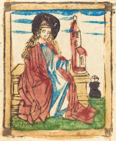 Saint Barbara द्वारा जर्मन 15वीं सदी