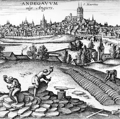 Andegavum आम तौर पर, 1598 Angiers द्वारा जर्मन स्कूल
