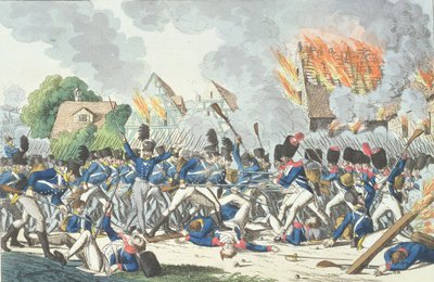 Ligny की लड़ाई, 16 जून 1815 द्वारा जर्मन स्कूल