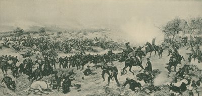 वर्थ की लड़ाई, फ्रेंको-प्रशिया युद्ध, 6 अगस्त 1870 द्वारा जर्मन स्कूल