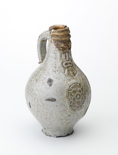 बेलार्माइन जुग, सी .1660-70 (नमक-चमकता हुआ पत्थर का पात्र) द्वारा German School