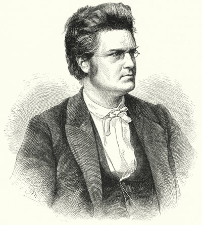 Bjornstjerne Bjornson, नार्वेजियन लेखक द्वारा जर्मन स्कूल