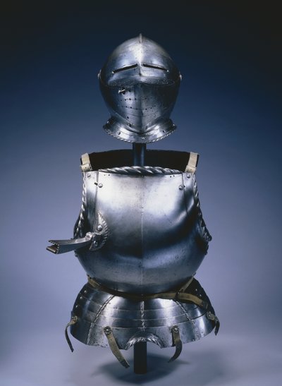 कवच के एक आंशिक सूट से तत्व, c.1510-1530 द्वारा जर्मन स्कूल