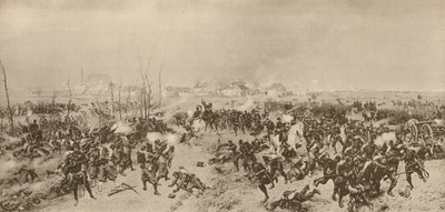 Loigny, फ्रेंको-प्रशिया युद्ध, दिसंबर 1870 में हंसमुख सैनिक द्वारा जर्मन स्कूल
