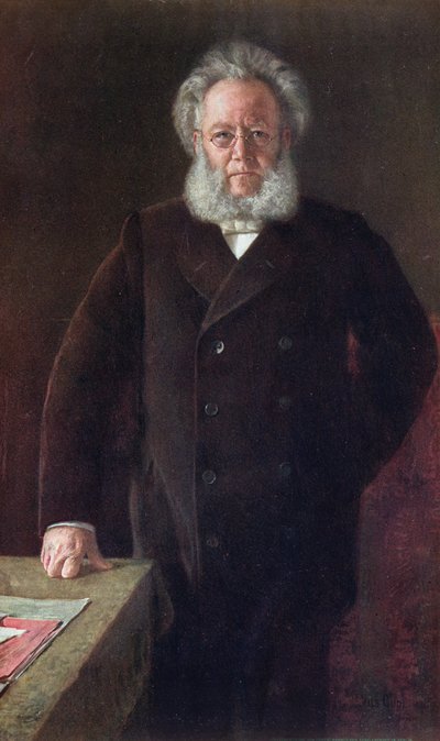 हेनरिक इबसेन (1828-1902) द्वारा जर्मन स्कूल