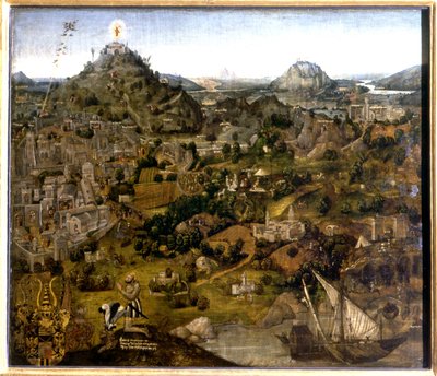 यरूशलेम और पवित्र स्थल, 1501-55 द्वारा जर्मन स्कूल