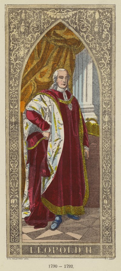 लियोपोल्ड II, 1790-1792 द्वारा जर्मन स्कूल