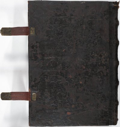 लुईस ई 161, मिसल, बैक कवर, फ्रैंकोनिया, संभवतः फोर्चहेम, जर्मनी द्वारा जर्मन स्कूल