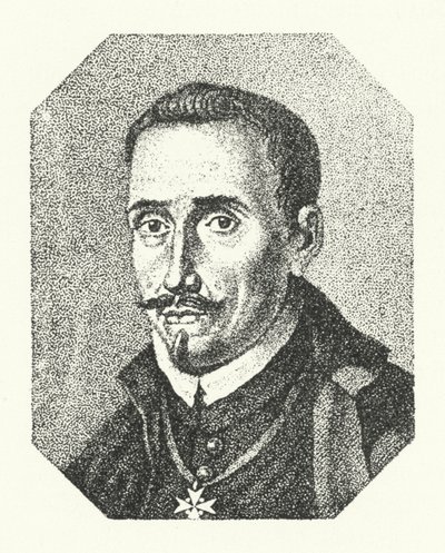 लोप डी वेगा, स्पेनिश कवि और नाटककार (उत्कीर्णन) द्वारा जर्मन स्कूल