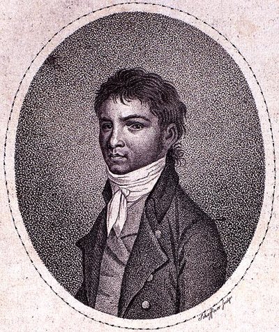 लुई वैन बीथोवेन (1712-73) शेफ़नर (मेज़ोटिन्ट) द्वारा उकेरा गया द्वारा जर्मन स्कूल