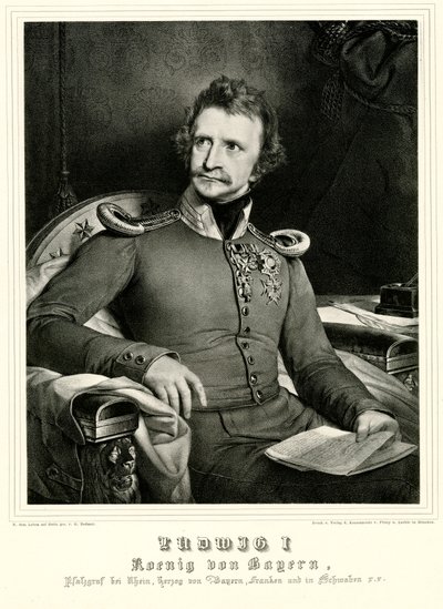 लुडविग I., 1884-90 द्वारा जर्मन स्कूल
