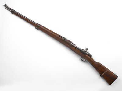 मौसर M1896 7.92 मिमी बोल्ट एक्शन राइफल 1896 जनरल लुइस बोथा द्वारा इस्तेमाल किया गया द्वारा जर्मन स्कूल