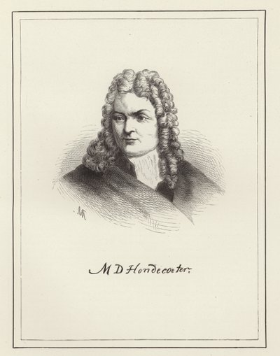 Melchior dHondecoeter द्वारा जर्मन स्कूल