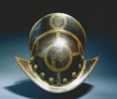 सक्सोनी, नूर्नबर्ग के इलेक्टर क्रिश्चियन I के राज्य संरक्षक, c.1580-91 (etched और सोने का पानी चढ़ा हुआ स्टील) द्वारा जर्मन स्कूल
