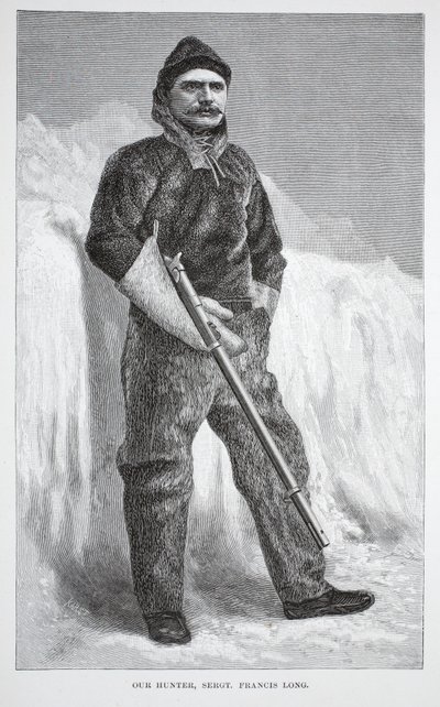 हमारे हंटर, सार्जेंट फ्रांसिस लॉन्ग, पब। लंदन 1886 द्वारा जर्मन स्कूल