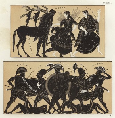 Peleus और Thetis द्वारा जर्मन स्कूल