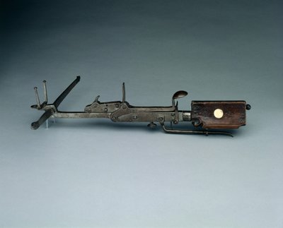 एक बच्चे के लिए पेलेट क्रॉसबो, c.1600-1650 द्वारा जर्मन स्कूल