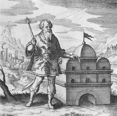 Musaeum Hermeticum . से दार्शनिक हेराल्ड द्वारा जर्मन स्कूल