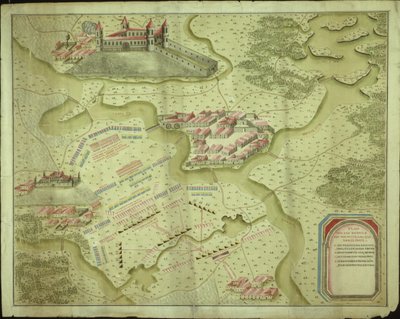 10 अप्रैल, 1741 को मोलविट्ज़ की लड़ाई की योजना द्वारा जर्मन स्कूल