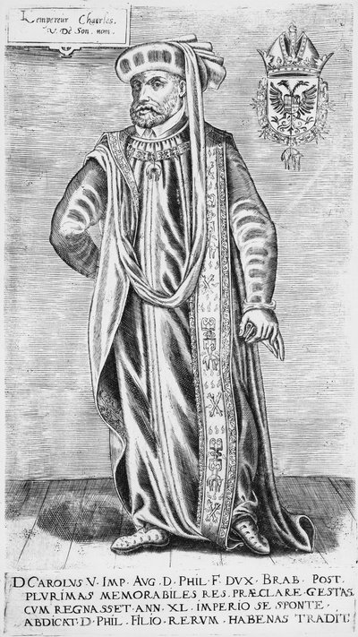 पोर्ट्स ऑफ चार्ल्स वी (1500-1558), पवित्र रोमन सम्राट द्वारा जर्मन स्कूल
