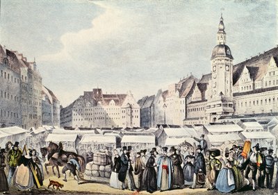 1830 में लिपजिग मेला द्वारा जर्मन स्कूल