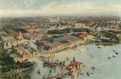 विश्व की कोलंबियन प्रदर्शनी, शिकागो, इलिनोइस, अमेरिका, 1893 द्वारा जर्मन स्कूल