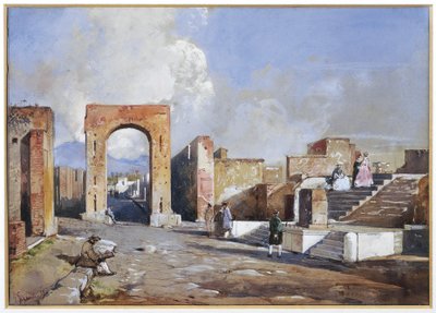 इटली, Pompei . की खुदाई द्वारा गियासिंटो गिगांटे