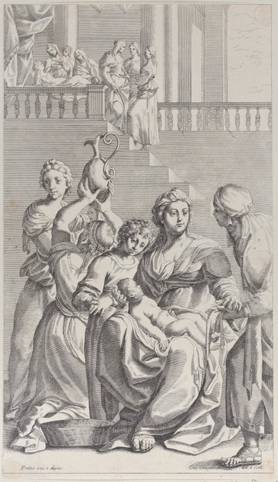सेंट बेनेडिक्ट का जन्म, 1687-1717। द्वारा जियाकोमो मारिया गियोवानिनी