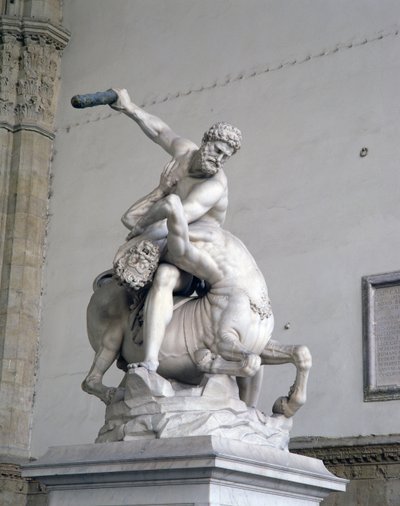 हरक्यूलिस सेंटिंग कौर द्वारा Giambologna