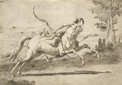 गैलपिंग सेंटूर, c.1755-65 द्वारा जियोवानी डोमेनिको टाईपोलो