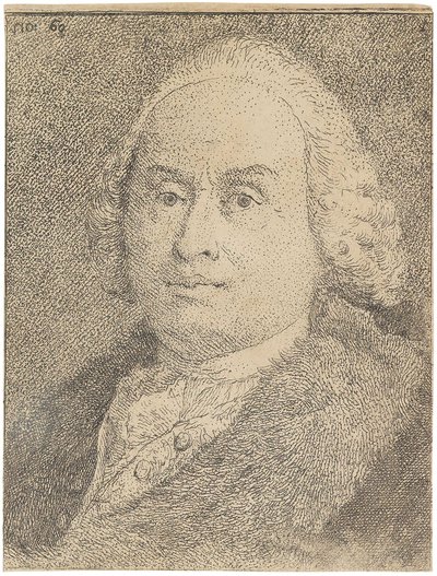 जियोवन्नी बतिस्ता टाईपोलो का पोर्ट्रेट 1696-1770, 1770। द्वारा जिआंडोमेनिको टाईपोलो