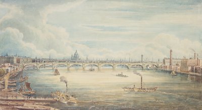 हंगरफोर्ड पियर, 1837 (कागज पर wc) द्वारा गिदोन येट्स