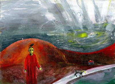 पीला चेहरा वाला डॉग टेक मी होम, 2005, द्वारा गिगी सडबरी