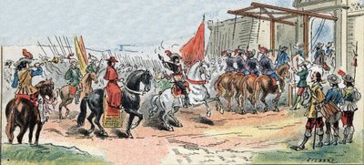 ला रोशेल की घेराबंदी - फ्रांस का इतिहास: राजा लुई XIII (1601-1643) और कार्डिनल डी रिशेल्यू (आर्मंड जीन डु प्लेसिस का प्रवेश) द्वारा गिल्बर्ट गिल्बर्ट