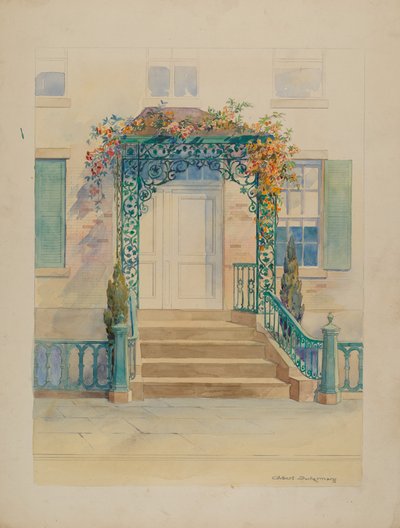 सजावटी लोहा, सी। 1936. द्वारा गिल्बर्ट सैकरमैन