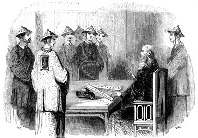 कन्फ्यूशियस और उनके शिष्य, 5 वीं शताब्दी ईसा पूर्व, 1847 द्वारा जाइल्स